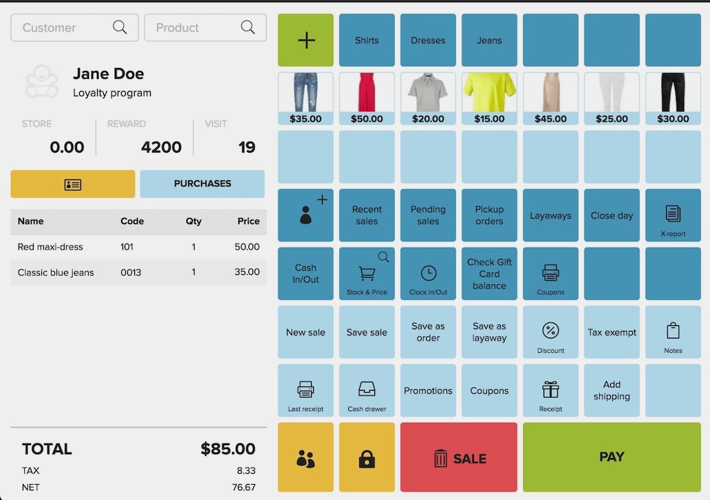POS-Point of Sale, Billing and Stock Manager Application